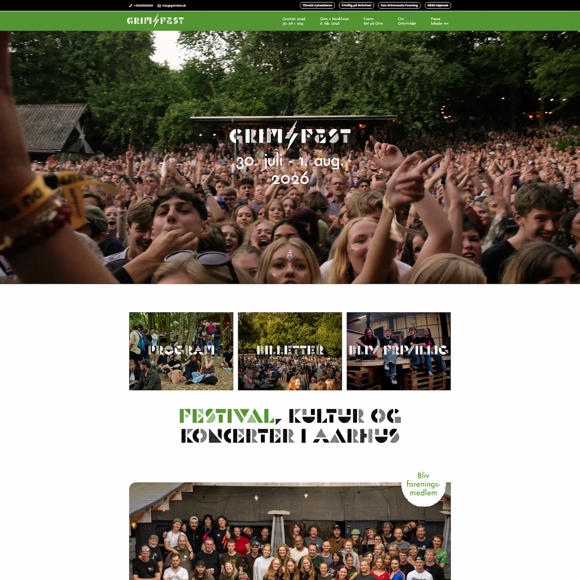 Reference: GrimFest - Online Markedsføring